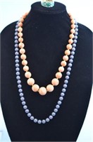 Joan Rivers Collection Beaded Necklaces w/ Scarf