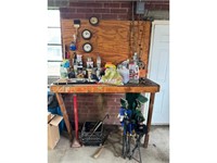 Assorted Shop Items: Camp Chairs, Hand Tools &