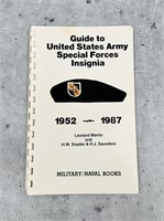 Guide US Army Special Forces Insignia 1952 to 1987