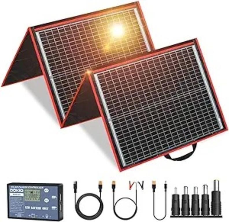 Dokio 160w 18v Portable Solar Panel Kit (only