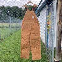 Vintage Carhartt Duck Canvas Overalls Made in USA