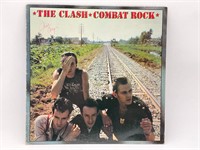 The Clash "Combat Rock" Punk Rock LP Record Album
