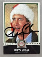 CHEVY CHASE SIGNED CUSTOM CARD