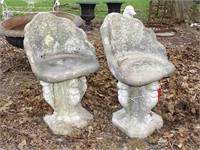 Pair of Stone Chairs