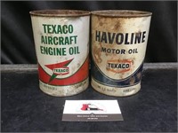 Texaco Cans