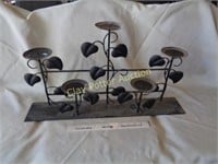 Large Iron Candle Stand