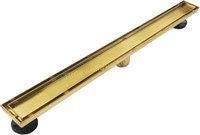 Neodrain 36-Inch Gold Shower Drain  2-in-1 Cover