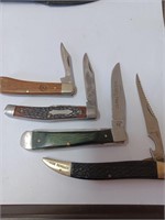 Lot of Various Pocket Knives to Include Puma