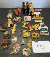 Vintage magnet collection