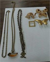 Necklaces(3) and Brooches(4)