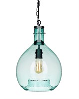 CASAMOTION Pendant Lighting Rustic Green Glass