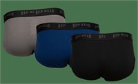 RedHead Briefs 3-Pack - Black/Navy/Charcoal - XL