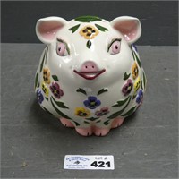 Ceramic Piggy Coin Bank