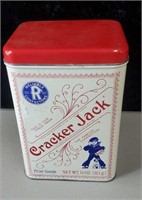 Cracker jack collectable tin