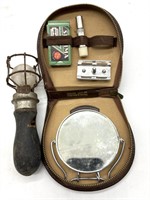 Vintage Men’s Travel Shaving Kit and Vintage