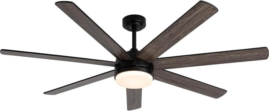 Viossn 62 Inch Ceiling Fan with Lights