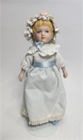 AVON Victorian Collector Porcelain Doll with Stand