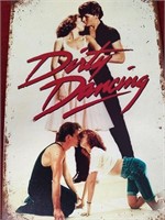 Dirty Dancing Metal Sign 12x8