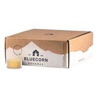 Bluecorn 100% Pure Beeswax Tealight Candles | Natu