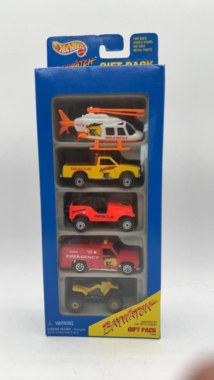 HOT WHEELS BAY WATCH SET-1994