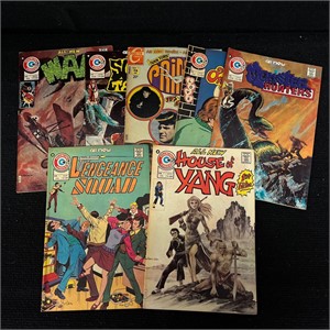 Charlton #1 Issue Lot w/ Monsters Hunters +