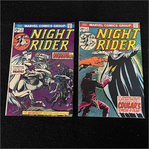 Night Rider 2 & 3 Marvel Bronze Age Series