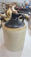 Stoneware 1/2 gallon jug