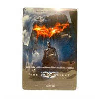 Dark Knight (Batman) Movie poster tin, 8x12, come