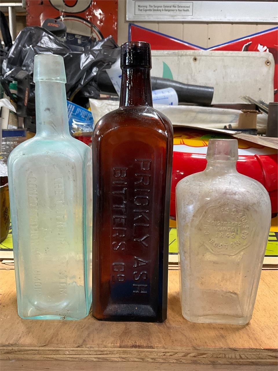 Lot of 3 bottles, 1 bitters