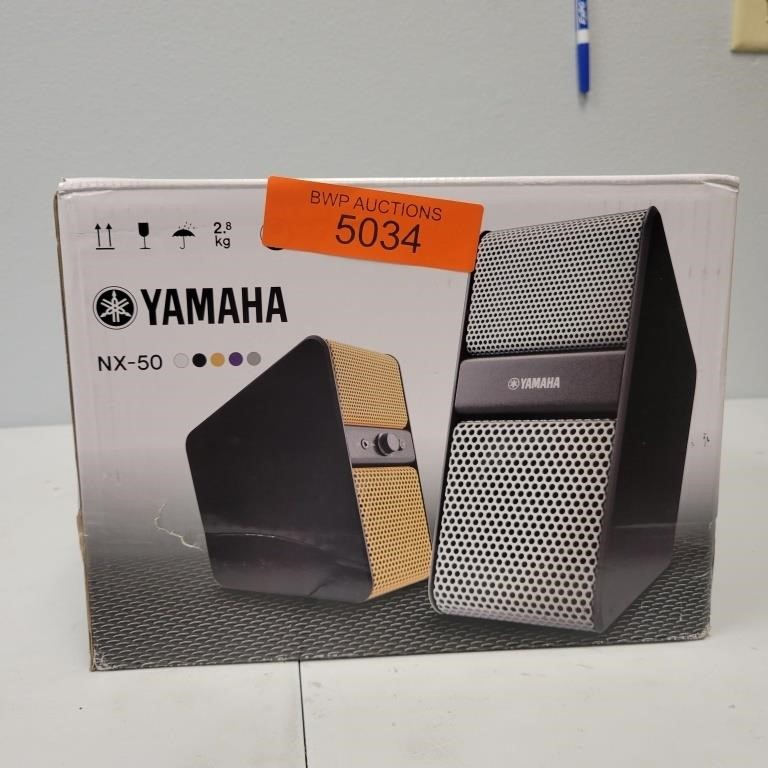 Yamaha NX-50 powered speaker | Live and Online Auctions on HiBid.com