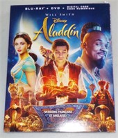 Disney Aladdin Will Smith Blu-Ray DVD New Sealed