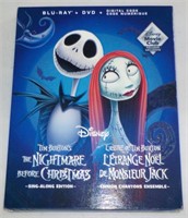 Disney Nightmare Before Christmas Blu-Ray DVD New
