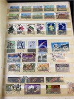 Vintage International Stamps Collection Book