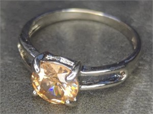 925 stampede gemstone ring size 9