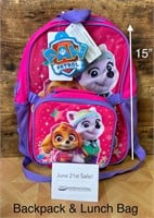 PAW Patrol Backpack & Lunch Bag