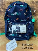 5 pc Backpack Ensemble