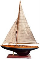 Vintage Model Sailboat