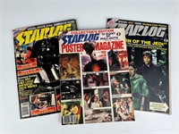 Starlog Magazine Posters Star Wars Godzilla Raider