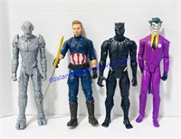 Lot of Marvel/DC Action Figurines