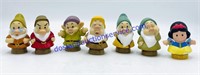 Snow White & The 7 Dwarfs Little People Toys