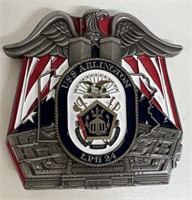 USS ARLINGTON LPD 24 CHALLENGE COIN