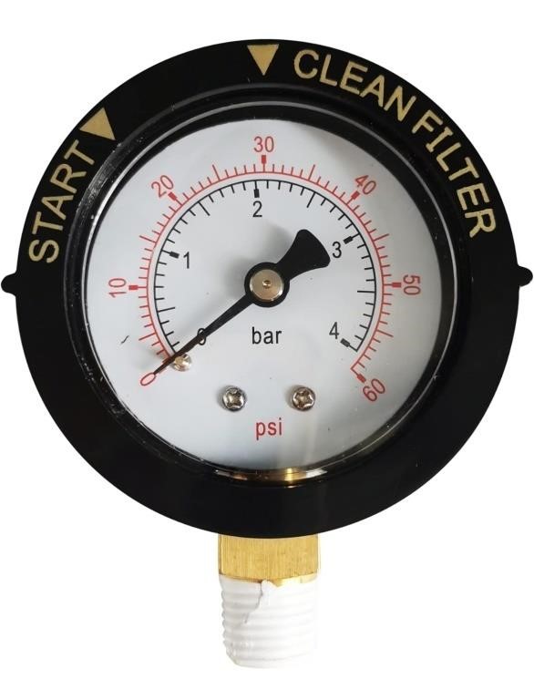 New, DEF Pressure Gauge 0-60 PSI 190058