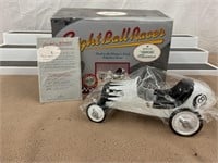 Vintage eight ball racer hallmark kiddie car