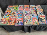 Group of 18 marvel DC and Archie comic books