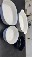 Corningware casserole bowls
