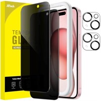 JETech Privacy Screen Protector for iPhone 15