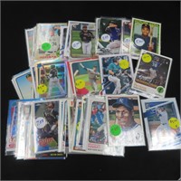 Sixty (60) Baseball Cards incl. RCs, Estate Find