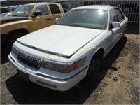 1994 Mercury Grand Marquis 2MELM75W3RX670288 White