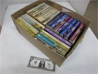 Box of paper back books