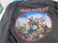 Iron Maiden hooded sweat shirt (Size Large)